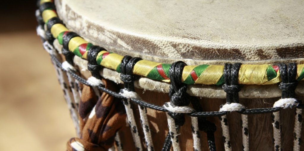 Afrikanische Trommel
