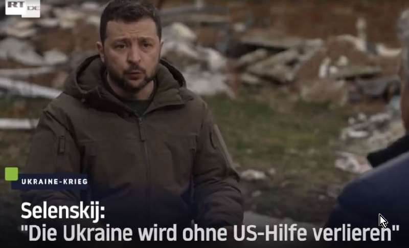 Seneskij: “Die Ukraine wird ohne  US-Hilfe verlieren”
