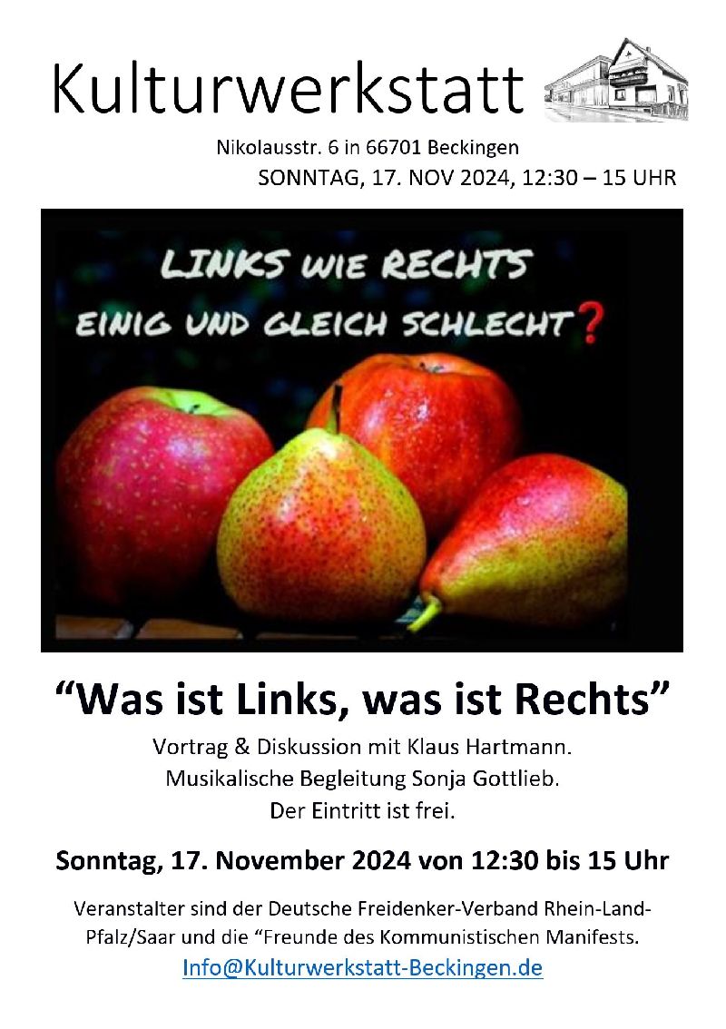 Was ist Links – Was ist Rechts?