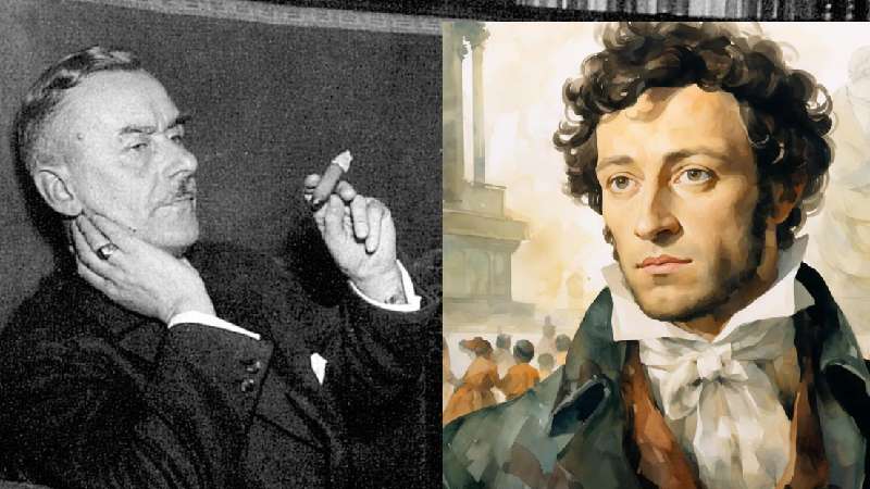 Thomas Mann und Alexander Puschkin
